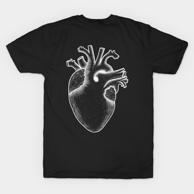 Human heart anatomy, I love my heart by Artardishop